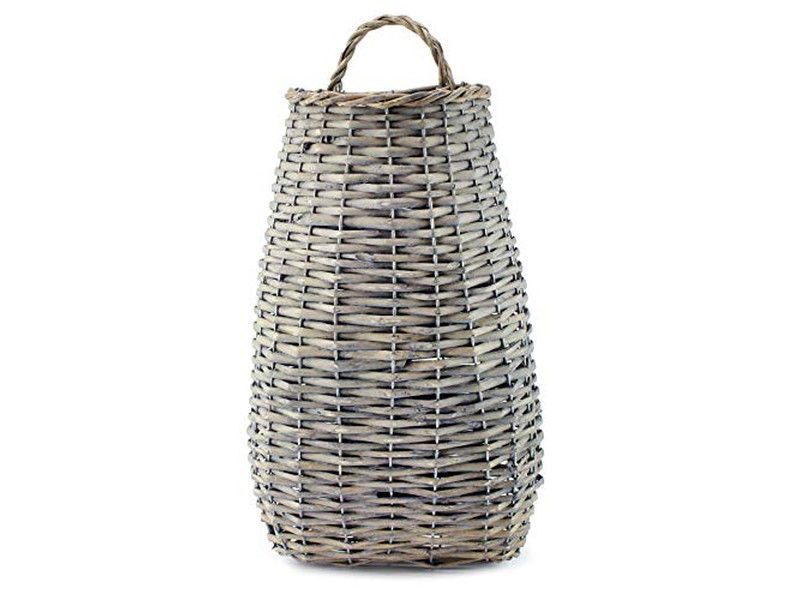 Basket Wall Decor Beautiful Boho Home Flat Baskets For Decoration