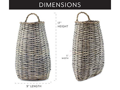 Basket Wall Decor Beautiful Boho Home Flat Baskets For Decoration