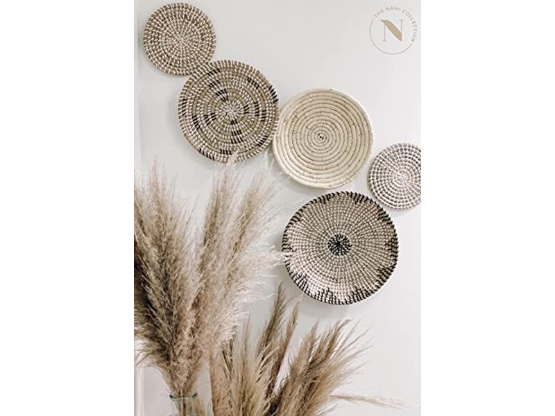 Painted Oar Wall Decoration Pumkin Decor Water Hyacinth