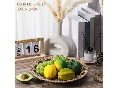 Woven Wall Basket Home Decor Baskets Set Bohemian Hanging