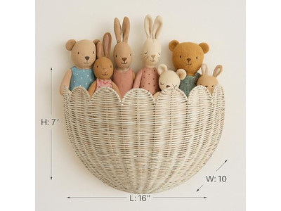 African Baskets Wall Decor Art For Bedroom Boho Black And White Home