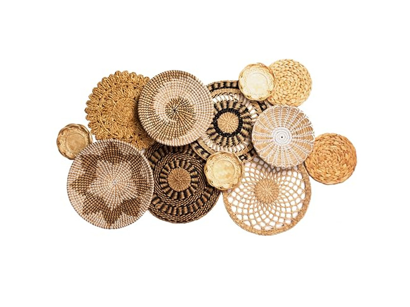 Beach Decorations For Home Colorful Circle Wall Decor Cheap Clearance