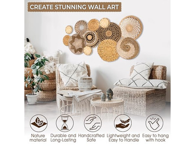 Beach Decorations For Home Colorful Circle Wall Decor Cheap Clearance