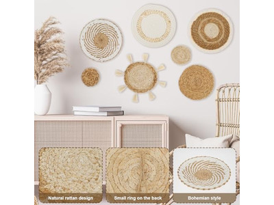 Black Farmhouse Wall Decor Bohemian Single Grey For Living Room