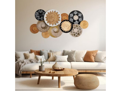 Boho Room Decor Living Wall For Bedroom Colorful Coastal