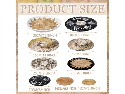 Boho Room Decor Living Wall For Bedroom Colorful Coastal