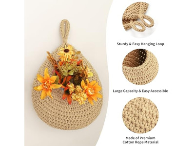 Handmade Bamboo Decoration Wall Decor For Dining Room Circular Wicker