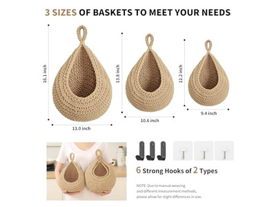 Handmade Bamboo Decoration Wall Decor For Dining Room Circular Wicker