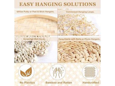 Macrame Wall Art Decoration Bohemian Decor Colorful Bohemia Interior