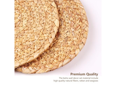 Seagrass Baskets Wall Decor Hanging Set Of 10 Basket 13